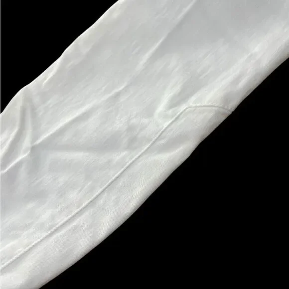 Jeckerson White Denim Jeans Sz. 24 Made in Italy Runs 26” - Picture 7 of 12